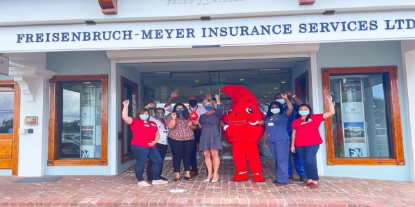  Freisenbruch Meyer win the Bermuda Corporate Blood Drive Competition 2021