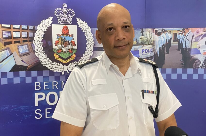  Acting Police Commissioner Darrin Simons responds to Social Justice Bermuda.