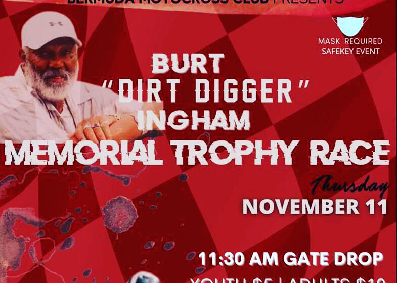  Bermuda Motocross Club’s Remembrance Day Race In Honor of Burt Dirt Digger Ingham