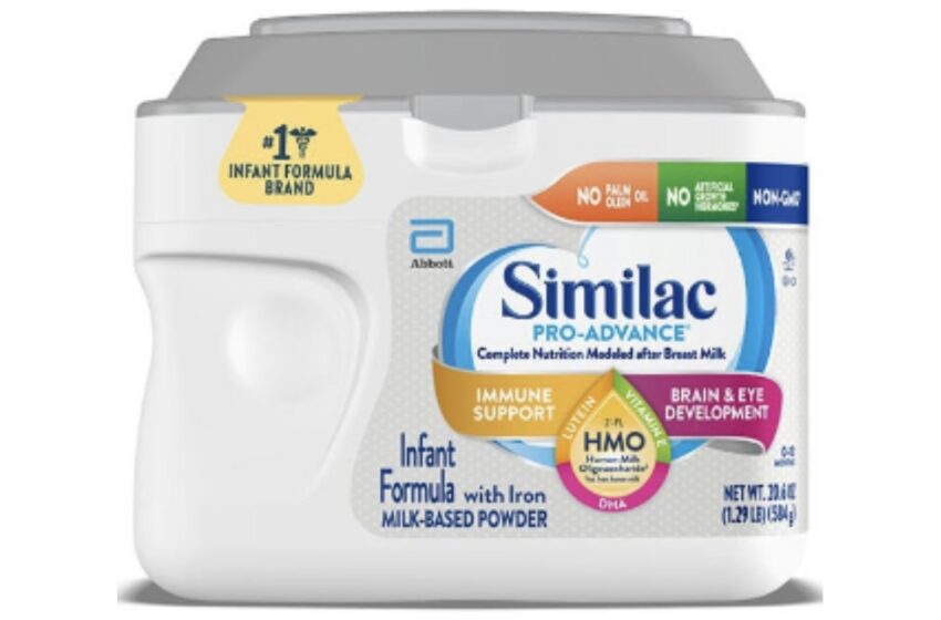  Product Recall – Similac Powder formula Pro-Advance/ Pro – Sensitive