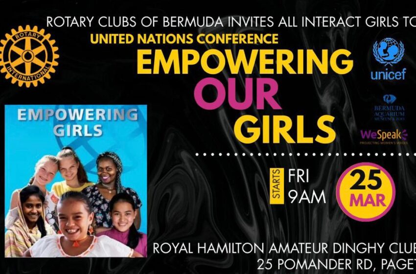  BERMUDA’S INTERACT GIRLS INCLUDED IN UNITED NATIONS EMPOWERMENT INITIATIVE