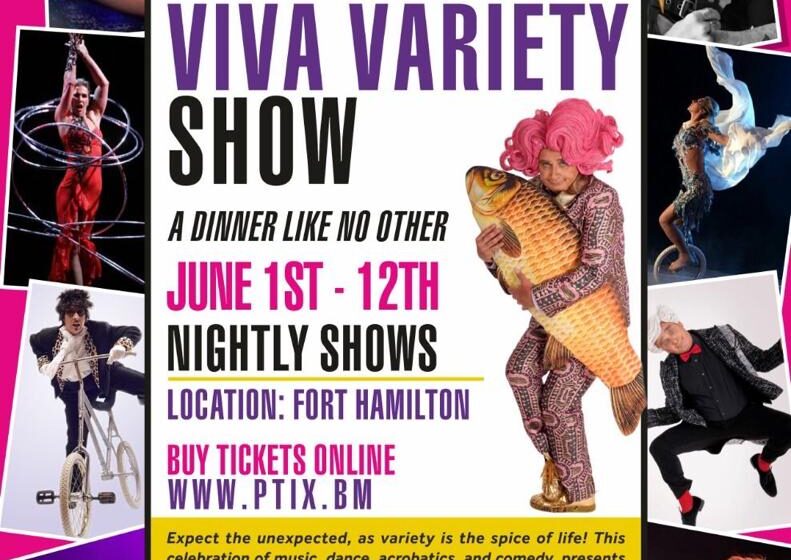  COMING TO BERMUDA – VIVA VARIETY – A Dinner like No Other