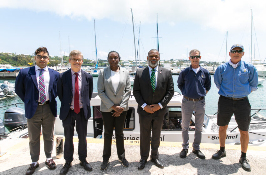  The Governor and Director of the Overseas Territories Directorate in the FCDO  Learn of Bermuda’s Marine Conservation Effort