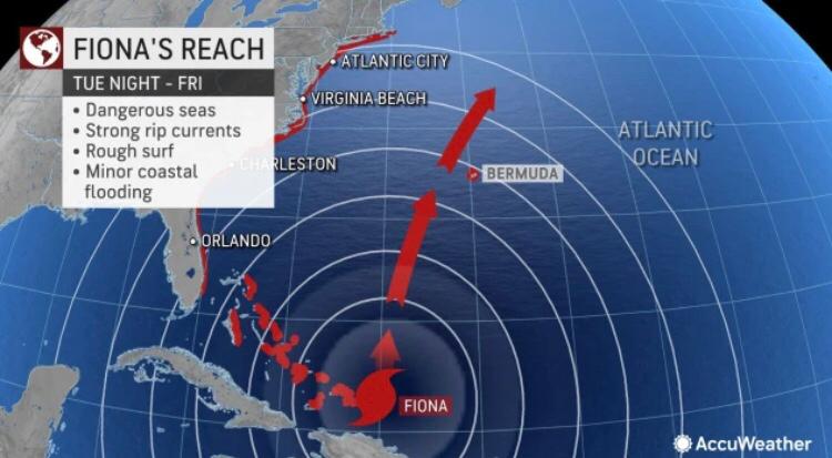  After Caribbean, Bermuda and Canada next in line for Hurricane Fiona’s wrath
