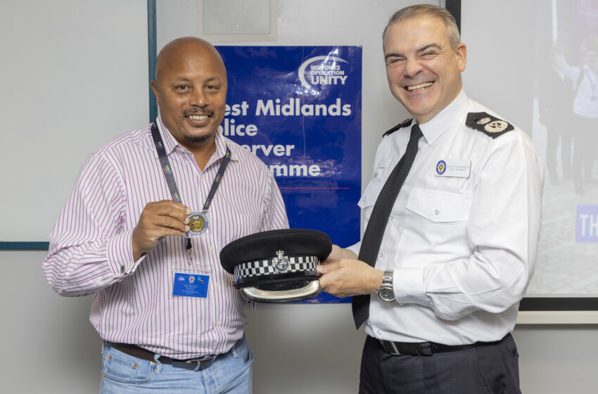  Senior Officer attended significant training initiative in the U.K.