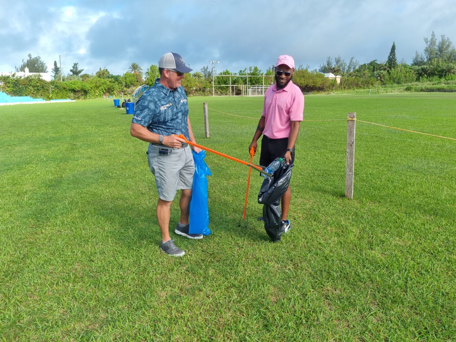 PROFESSIONAL GOLF TOURNAMENT SWINGS INTO ACTION TO HELP KEEP BERMUDA