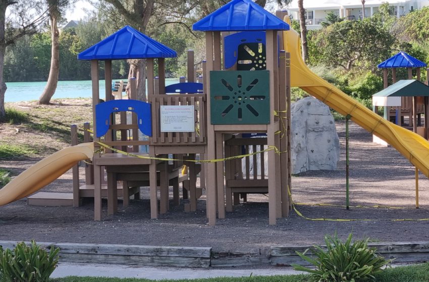  Shelly Bay Playground Structural Damage Public Warning