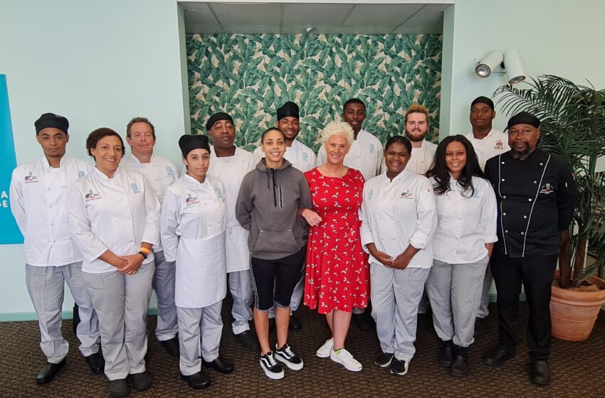  Chef Anne Burrell Speaks to Bermuda College Culinary Students
