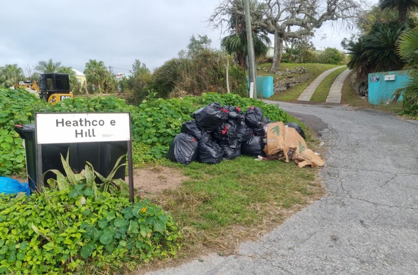  SANDYS PARISH ‘PROPERTY OWNER’ ANGERS NEIGHBOURS WITH UNTIMELY TRASH DUMPING