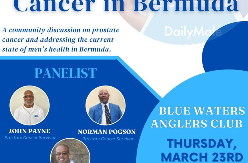  DAILY MALE INVITE ALL TO FREE COMMUNITY DISCUSSION ON PROSTATE CANCER