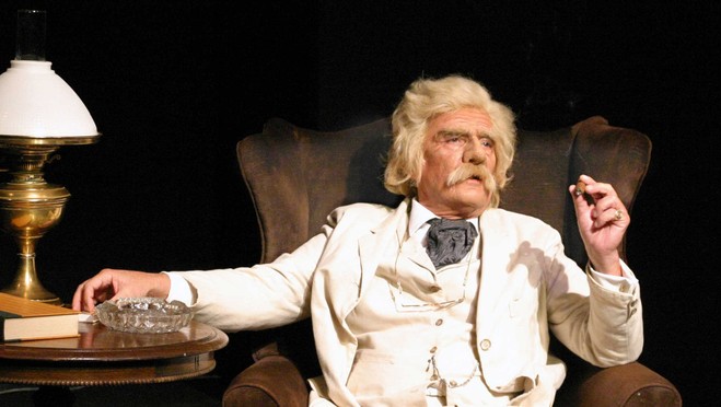  “AN EVENING WITH MARK TWAIN” AT THE SUNKEN HARBOR CLUB