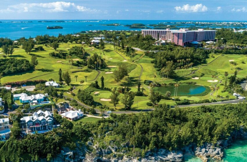  Bermuda at crossroad with Fairmont Southampton Hotel development