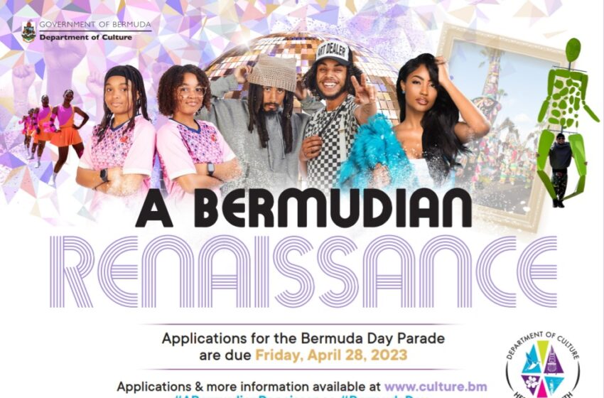  DEADLINE EXTENDED FOR BERMUDA DAY PARADE ENTRIES