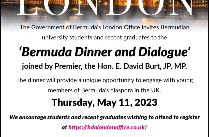  Reminder London Office event for Bermudians