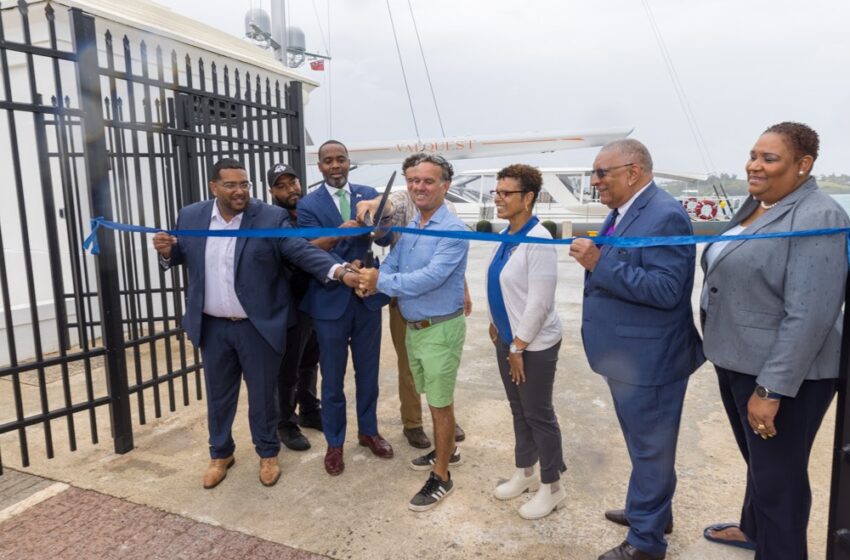  Premier and Minister of Finance Opens of the St. George’s Marina
