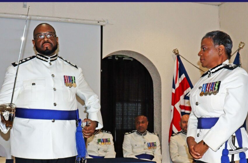  Change of Command as New Commandant Introduced at Bermuda Reserve Police