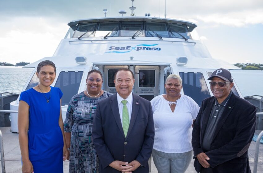  Minister of Transport Wayne Furbert Announce Enhanced Ferry Service to St. George’s