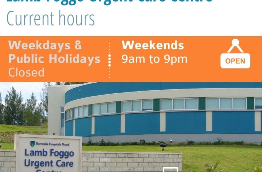  Lamb Foggo Urgent Care Centre Closed Due To Staff Shortage