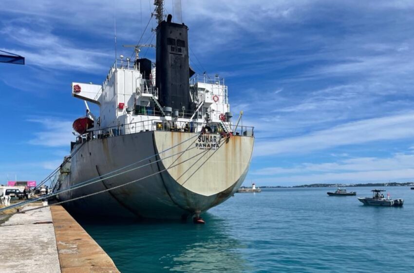  Joint Police Operation Involving Cement Cargo Ship in Dockyard