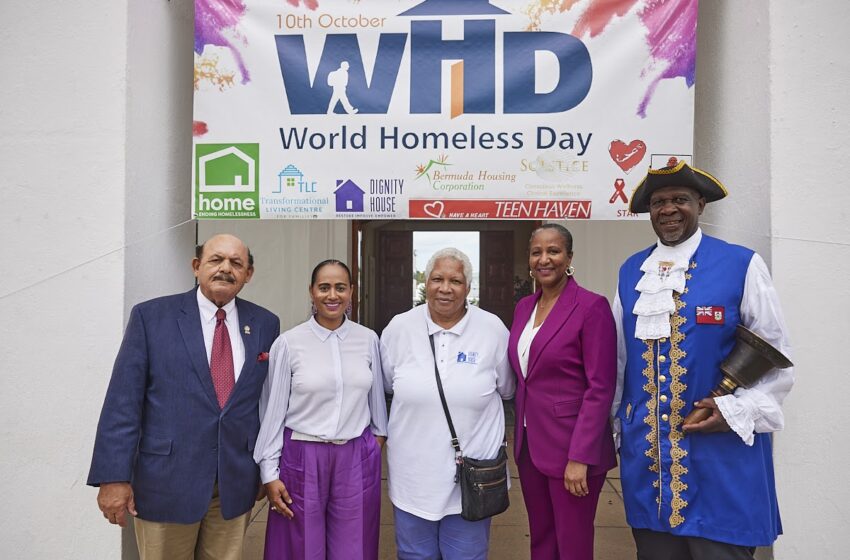  Bermuda observe World Homeless Day