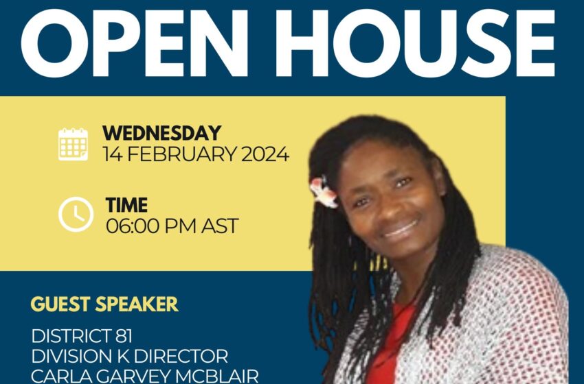  Bermuda Toastmasters host Open House with Guest Speaker