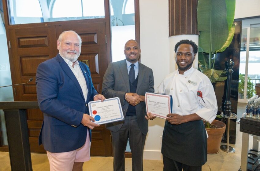  Minister Hayward’s Remarks From Culinary Arts Apprenticeship Award Ceremony