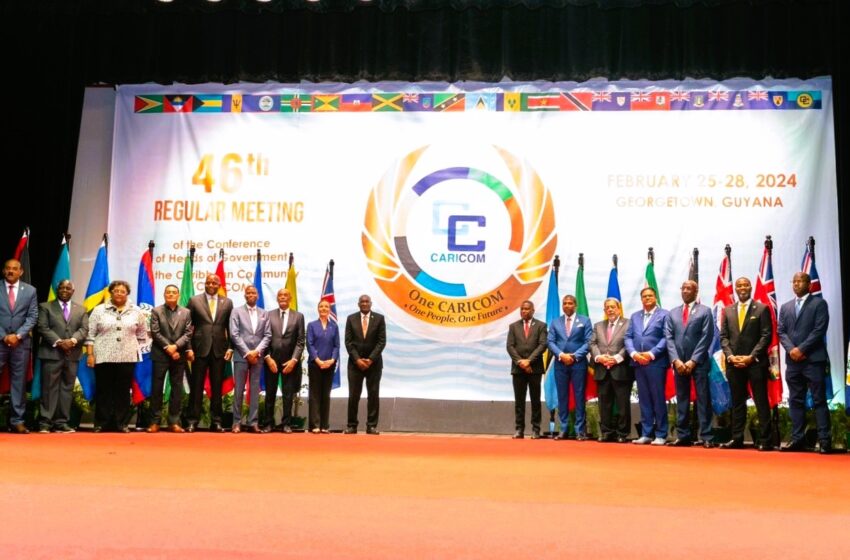  Premier Engages with Heads of Government at 46th CARICOM Meeting