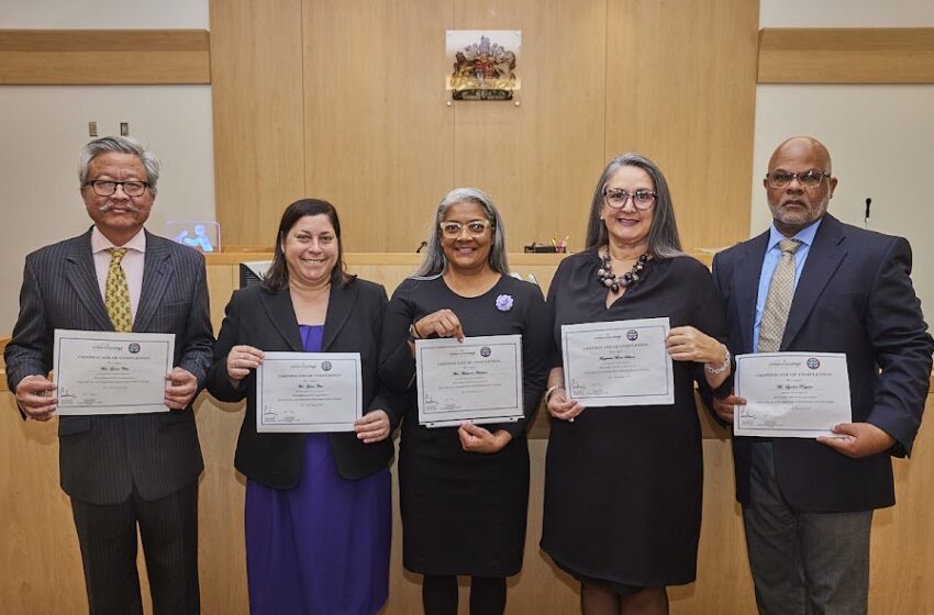  Magistrates Complete International Training Course