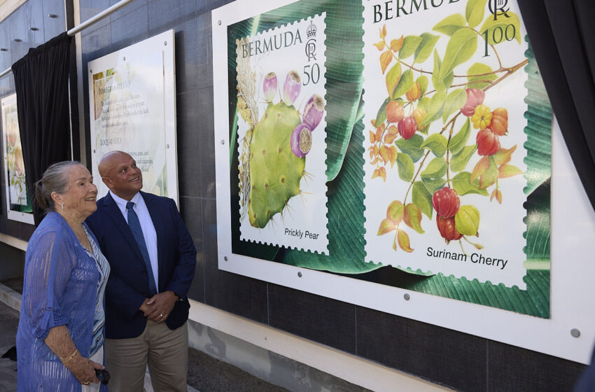  Bermuda Post Office Unveils Commemorative ‘Bermuda Fruits’ Stamp Collection