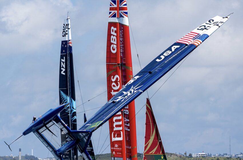  All to play for as ten national teams take to the Great Sound for the Apex Group Bermuda Sail Grand Prix