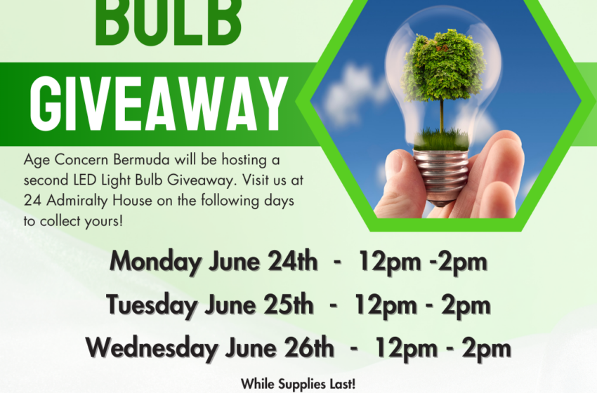  Age Concern “Free LED Light Bulbs Giveaway”