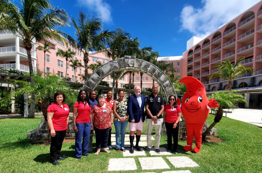  Bermuda blood donors celebrated with help from Hamilton Princess