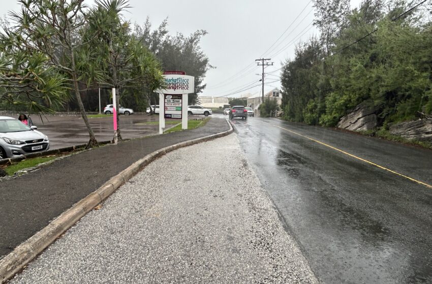  Single-Lane Closure on North Shore Road, Hamilton Parish, for Trench Works