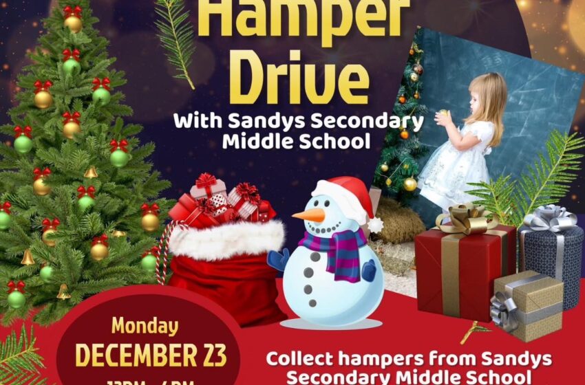  Unity in the Community Hosting Annual Hamper Drive