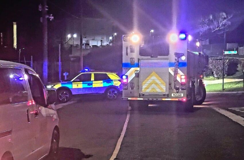  Man dies in overnight road traffic collision