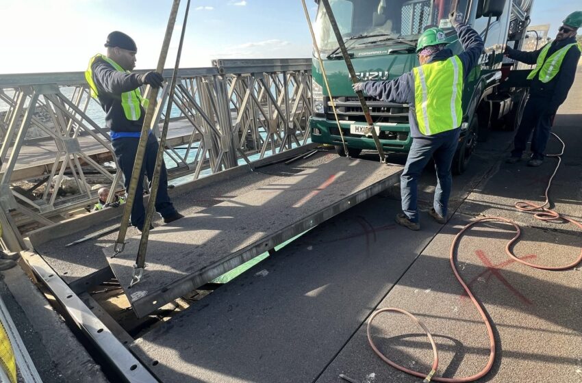  Lane Closure Continues on Causeway Bailey Bridge Repair Works – 29–30 March