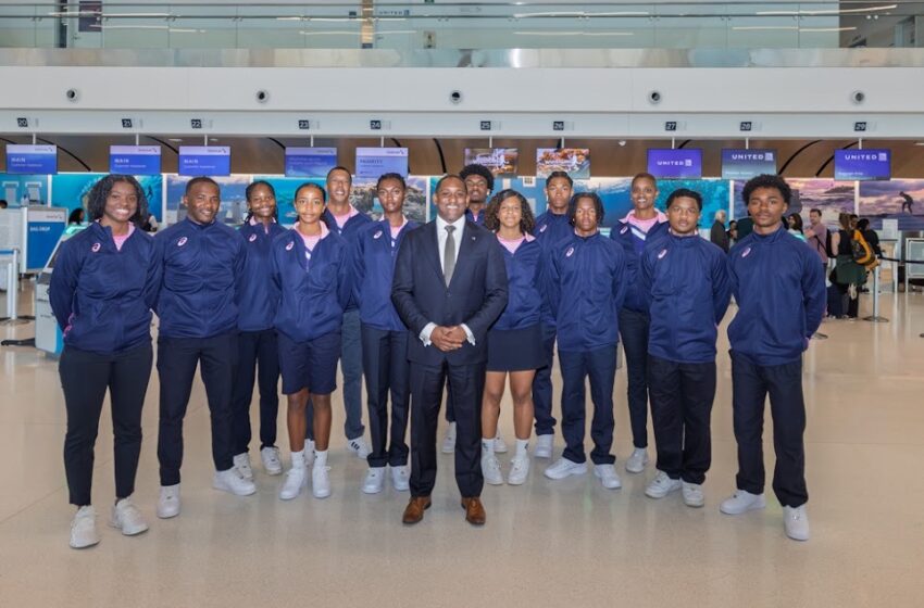  Bermuda’s Track & Field CARIFTA Team departs