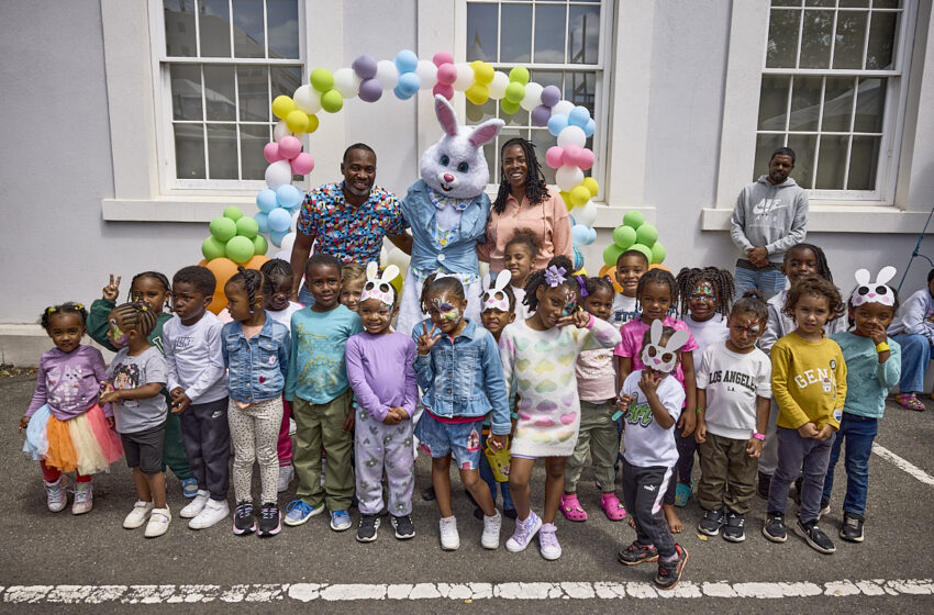  Youngsters descend on the Cabinet Lawn for Premier’s Annual Easter Egg Hunt
