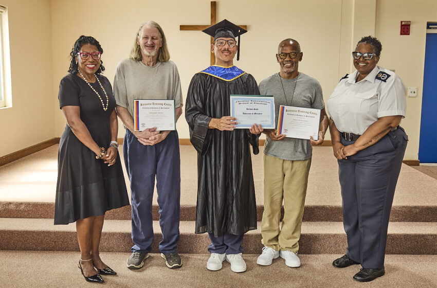 Westgate Inmates Recognised for Earning Ministry Degrees Through Local Training Programme