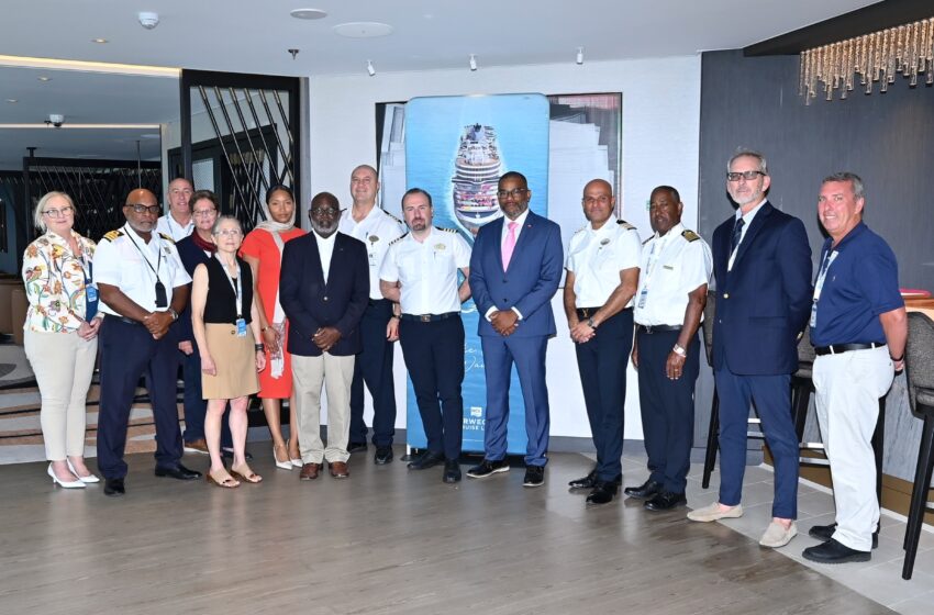  NCL Newest Ship Norwegian Aqua Arrives in Bermuda