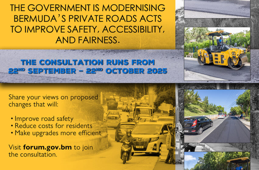  Public Consultation Opens on Improving Safety on Private Roads