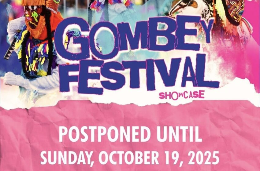  Gombey Festival Scheduled for Sunday October 19