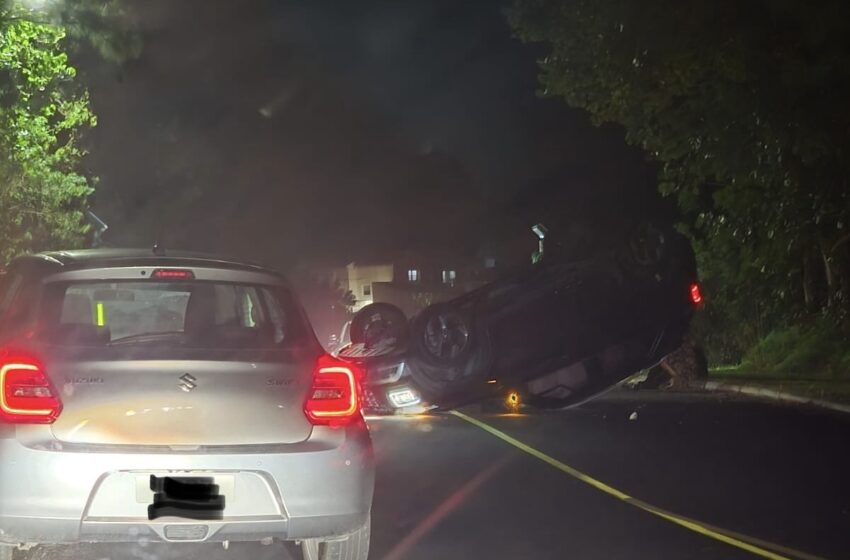  Police reports two vehicle road traffic collision in St. George’s