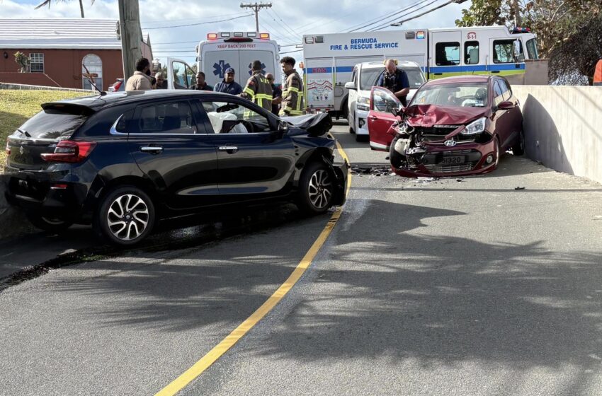  Man arrested for DWI after road traffic collision Devonshire