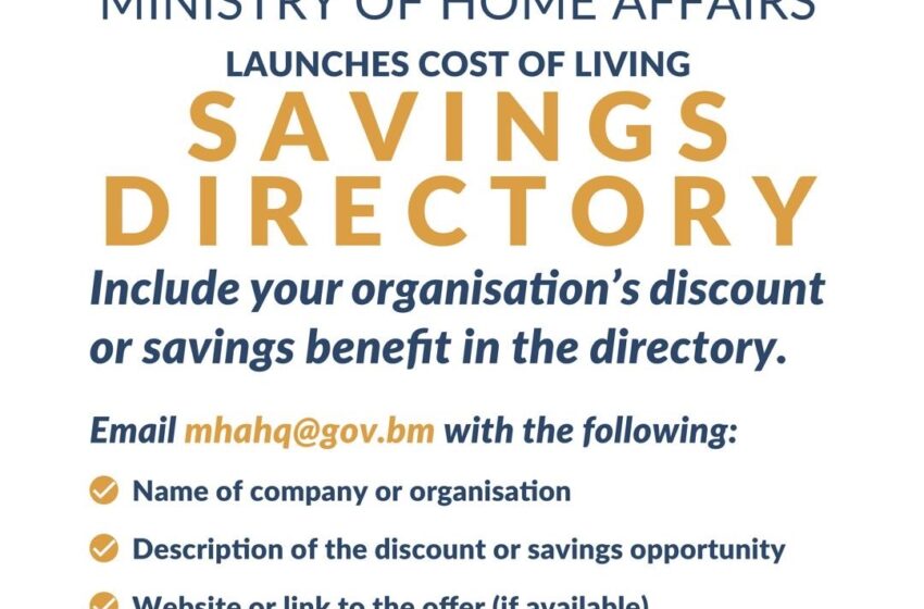 Ministry of Home Affairs launches Savings Directory on Cost of Living website