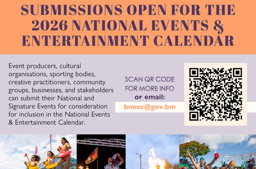 BNEEC Opens Public Consultation for Bermuda’s 2026 National Events